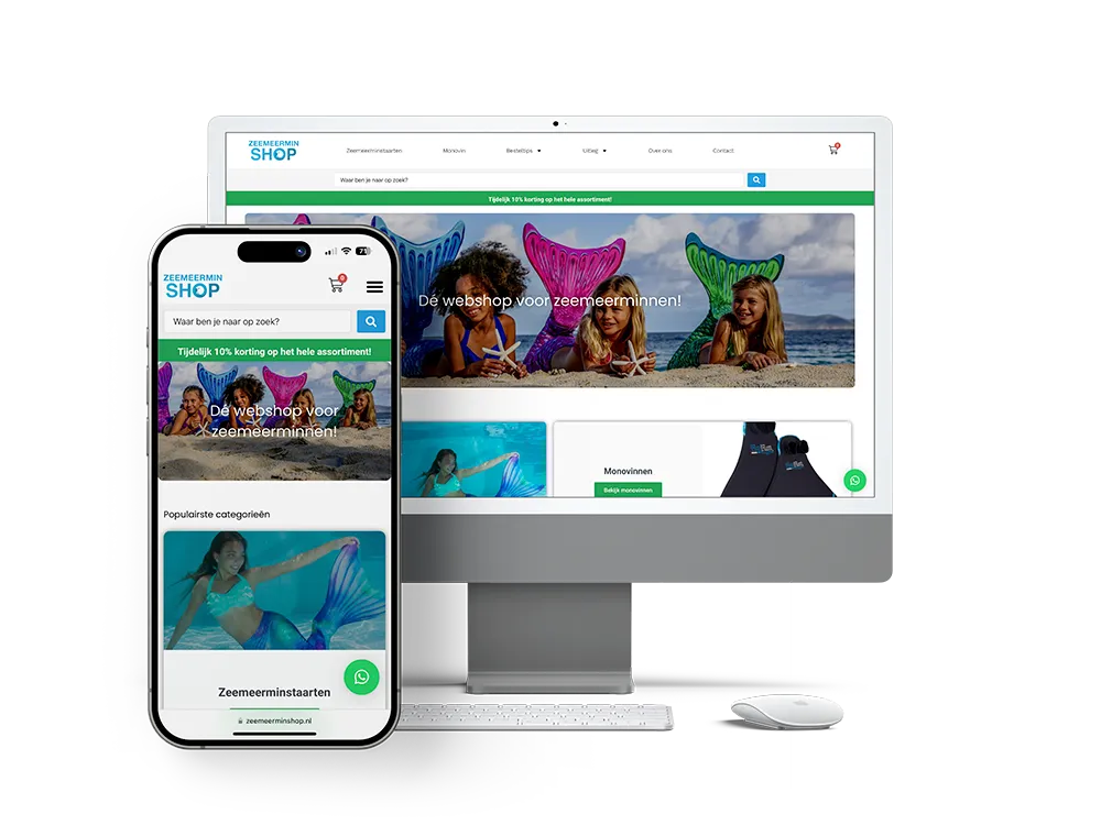 Zeemeermingshop imac en iphone