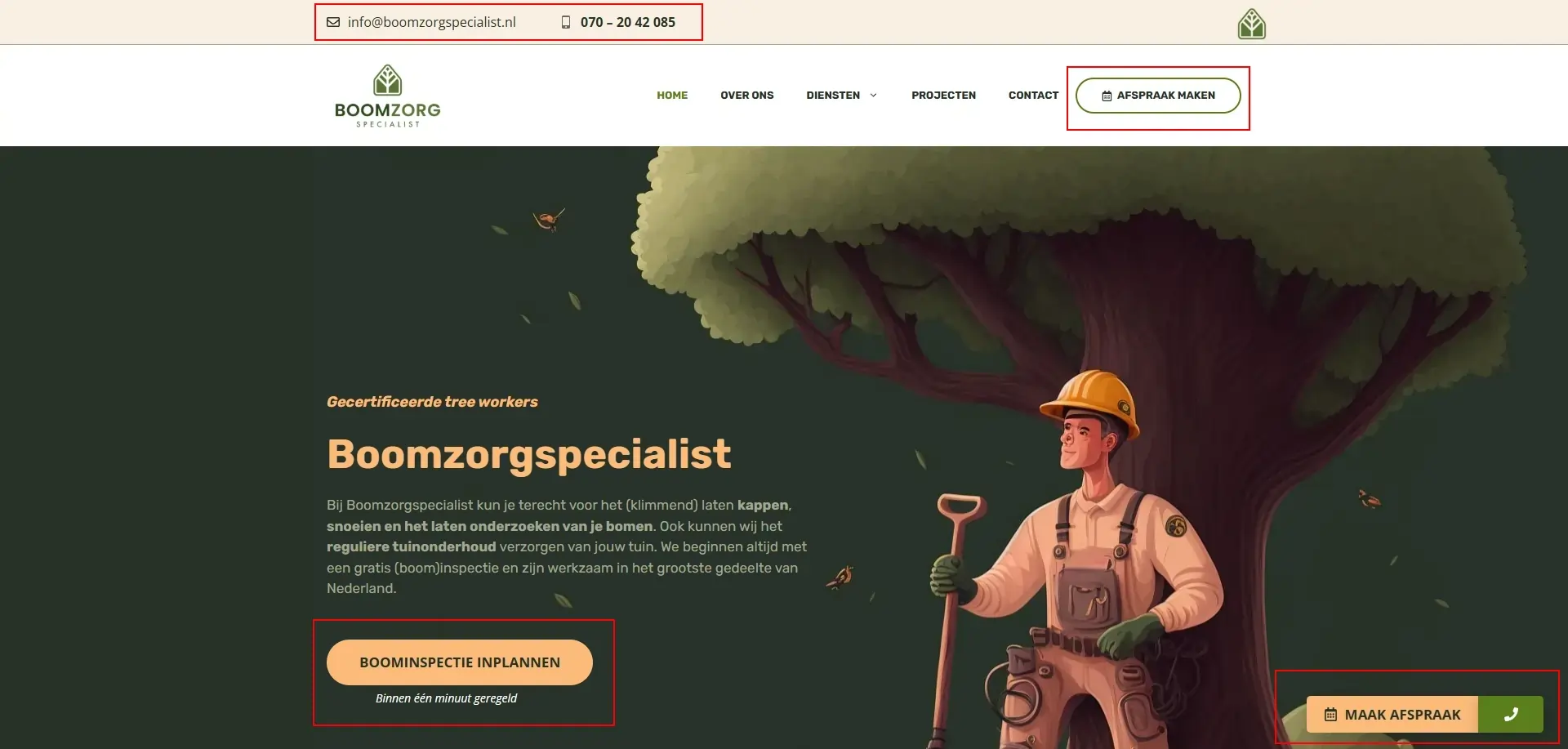 Boomzorgspecialist CTA