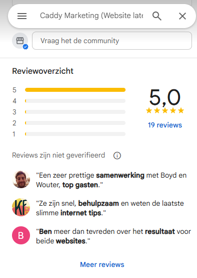 Caddy Marketing reviews