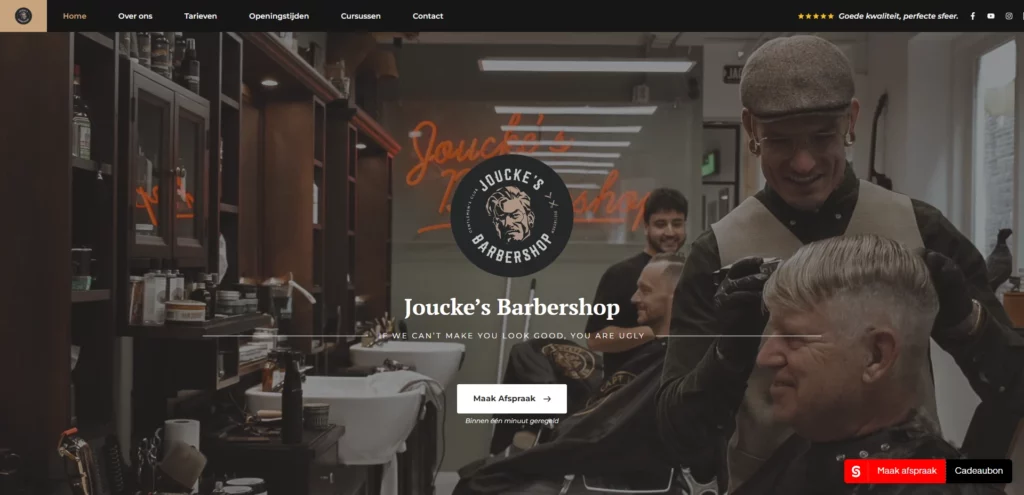 Desktop Joucke's Barbershop