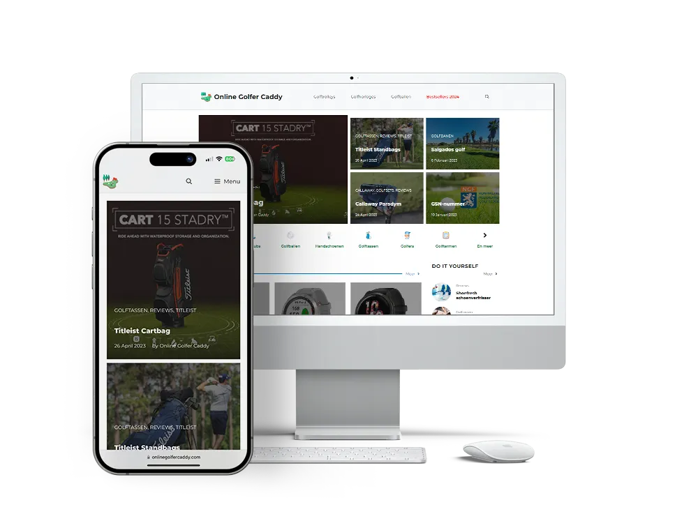 golfercaddy imac en iphone