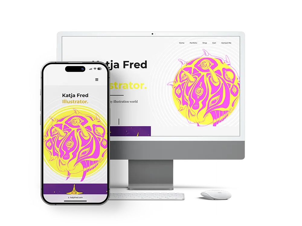 katja fred imac en iphone